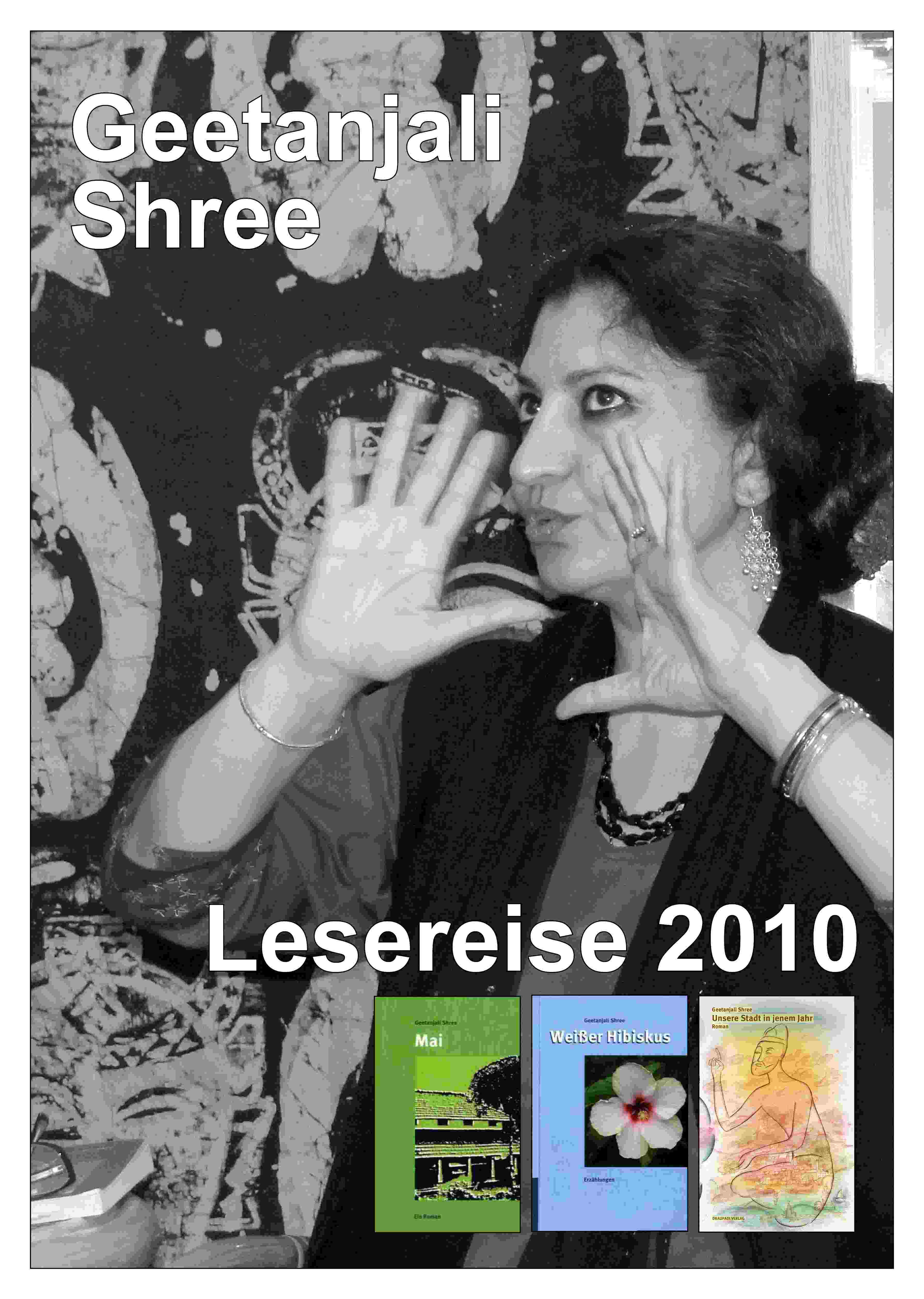 Reading Tour Geetanjali Shree 2010