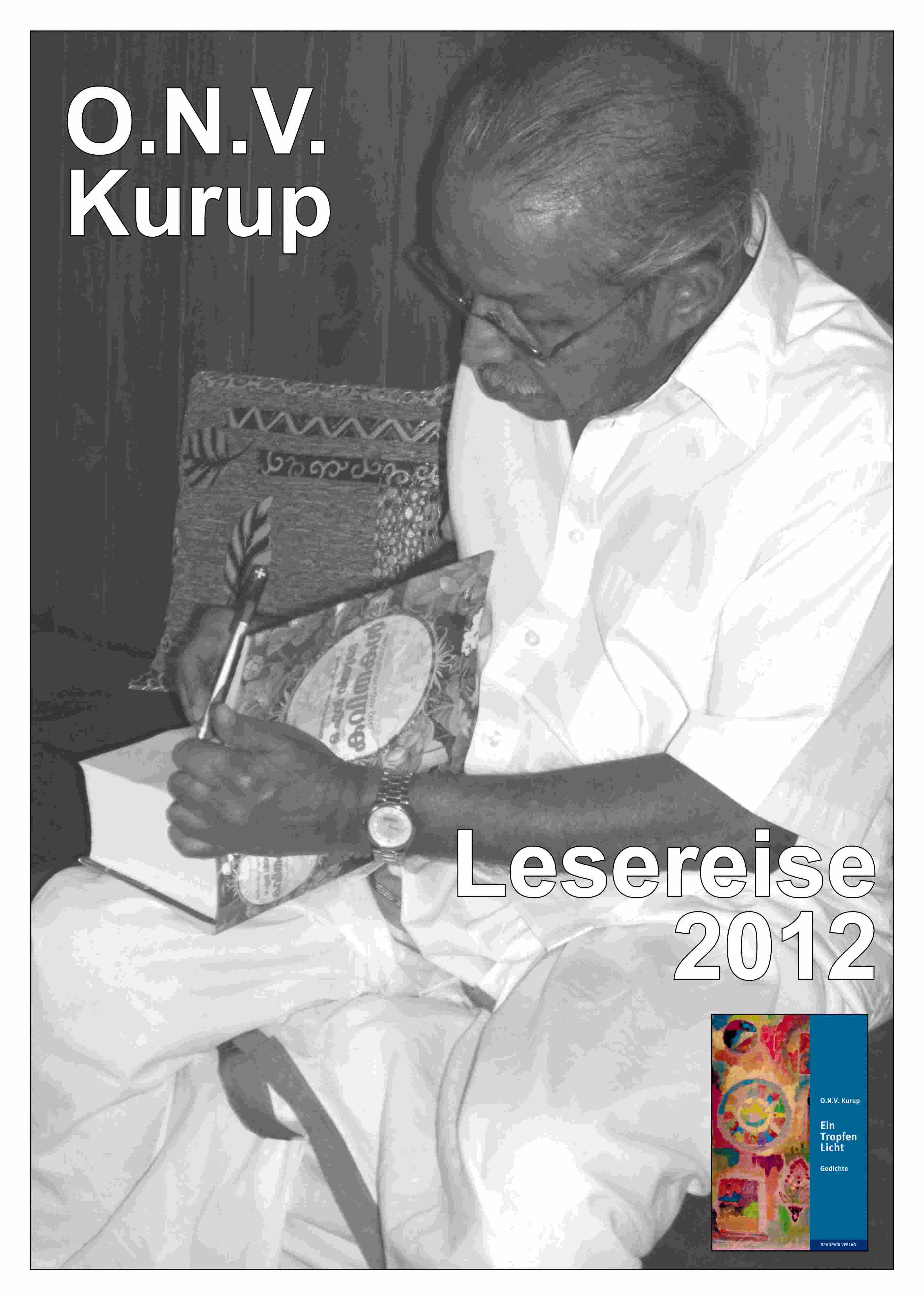 Reading Tour O.N.V. Kurup 2012